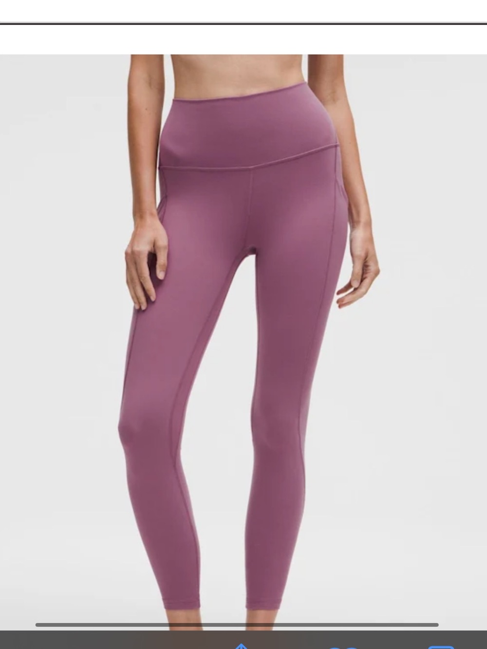 Lululemon Align 25 inch Leggings with Pockets Purple NWT